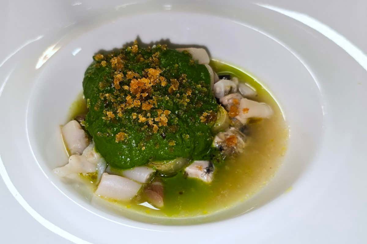 Ipogeo, dello chef stellato Pino Cuttaia, un connubio tra terra e mare